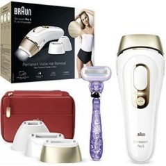 Braun Silk-expert Pro 5 PL5267 Hair Removal System - Effortless, Safe & Effective Hair Removal in White - Model 4210201423423
